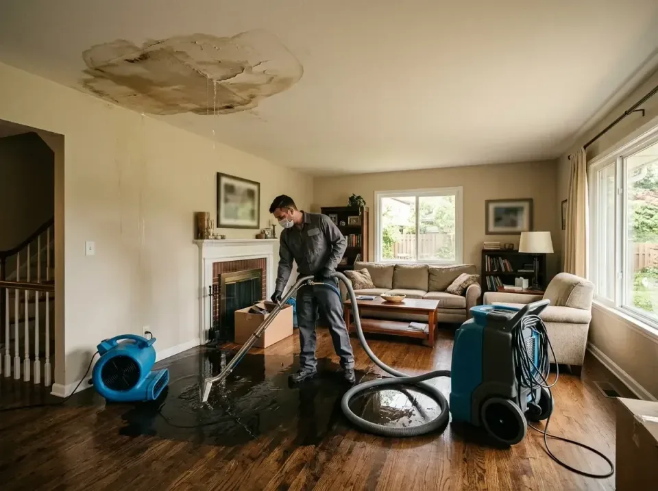 attic-pipe-burst-ceiling-drip-008 — frequently asked questions, Water Damage Restoration & Carpet Care in Biloxi, MS